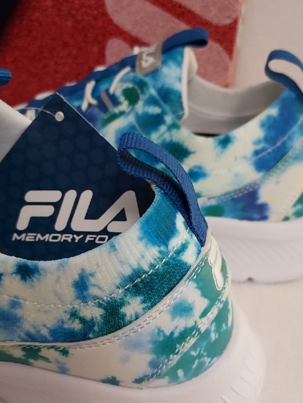 Fila Womens Memory Skyway 2.0 Tie Dye Sneakers - Picture 12 of 16